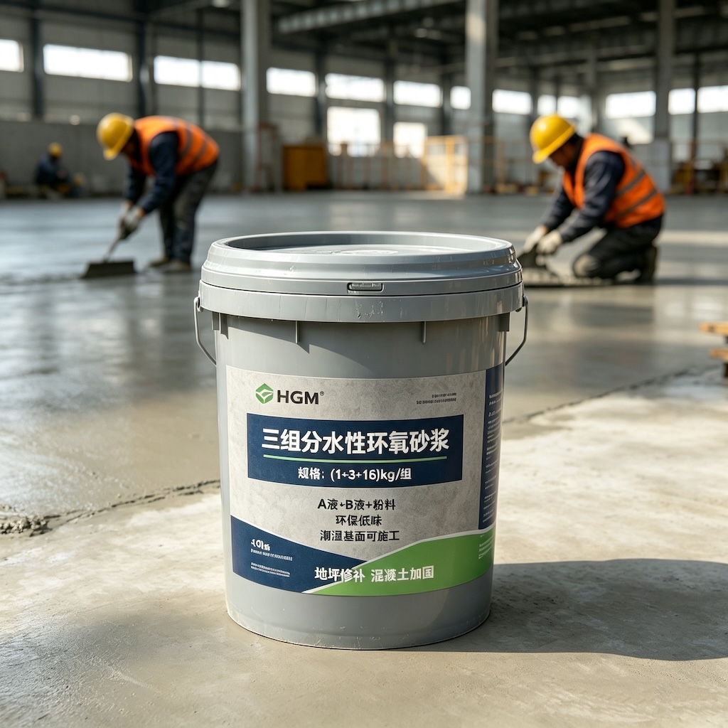 博山三组份水性环氧砂浆